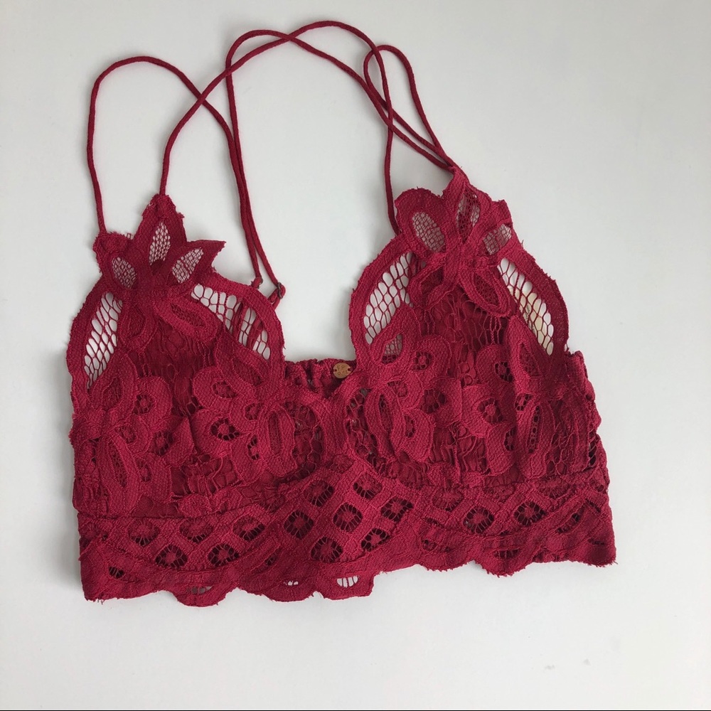 Free People Adella longline bralette